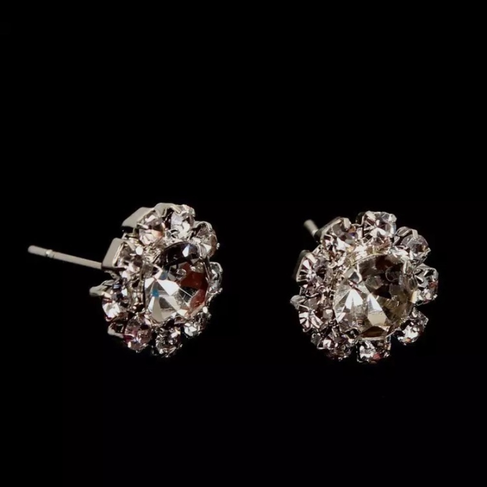 Beautiful Crystal Earrings - Picture 9 of 10